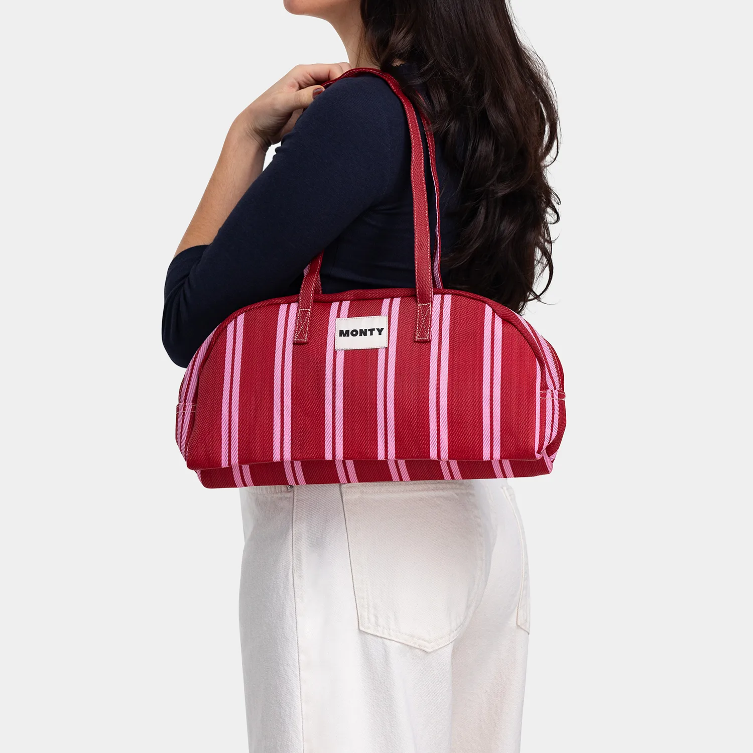 Arc Recycled Nylon - Ultra Pink & Malbec - Image 3