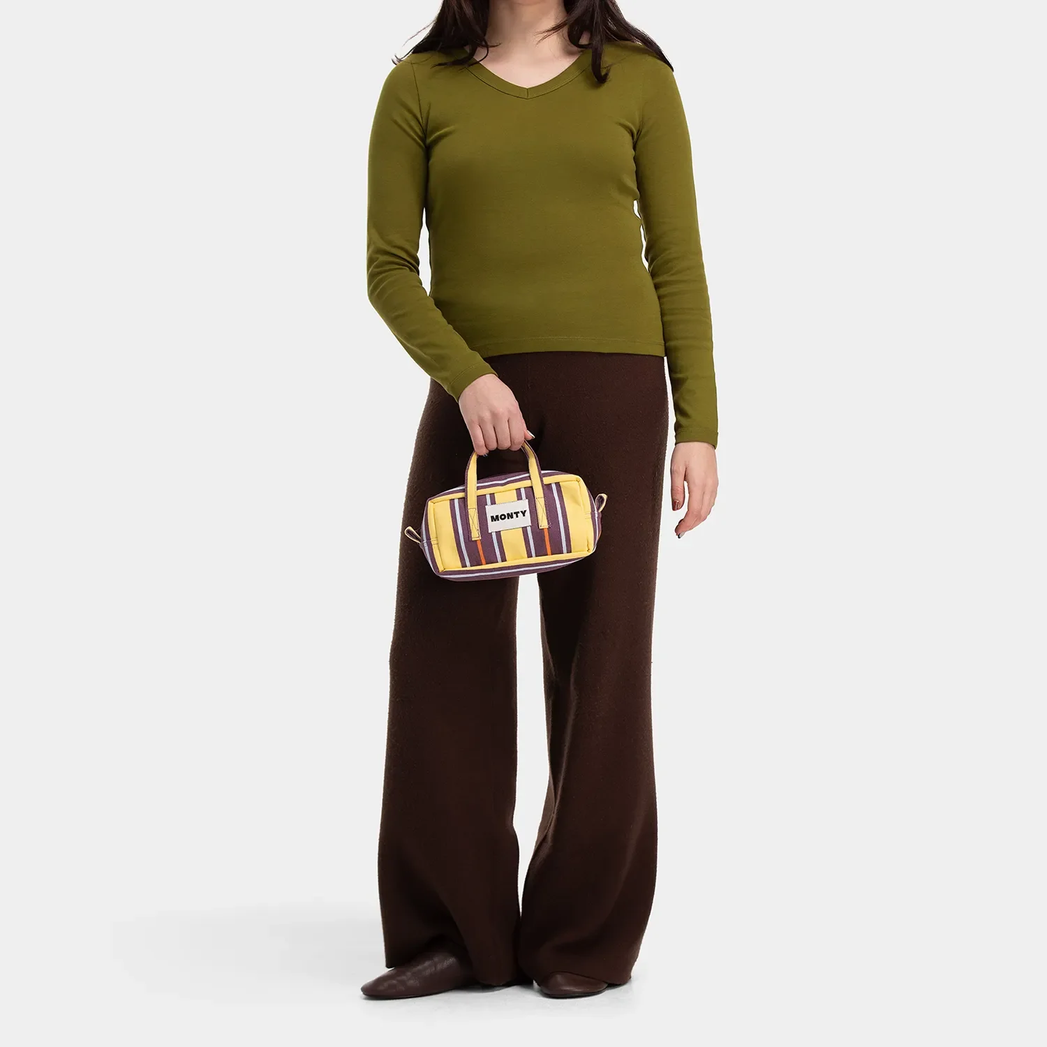 Dinky Organic Cotton - Plum & Custard - Image 4